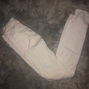 White American Eagle Jeggings